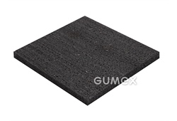ELASTON-ELTEC GR 950 FS, 20mm, 2000x1000mm, 950kg/m3, recycelter Gummi, PU-Bindemittel, schwarz, 